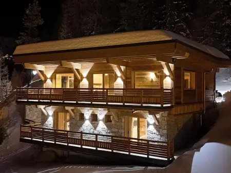 Chalet neuf avec jacuzzi et sauna, Chalet 12 personnes à La Plagne - Photo 21