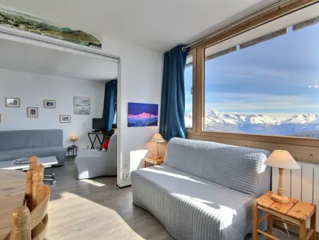 Bel appartement à Aime 2000 pour 6 pers, grande terrasse, vue montagne - Photo 2