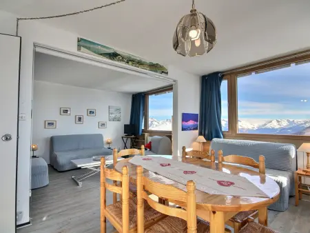 Bel appartement à Aime 2000 pour 6 pers, grande terrasse, vue montagne - Photo 5
