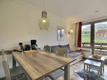 Bel appartement pour 4 au pied des pistes, Appartement 4 personnes à Plagne Soleil - Photo 3