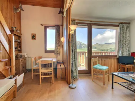 Duplex cosy au pied des pistes pour 6 personnes, Appartement 6 personnes à Plagne Villages - Photo 1