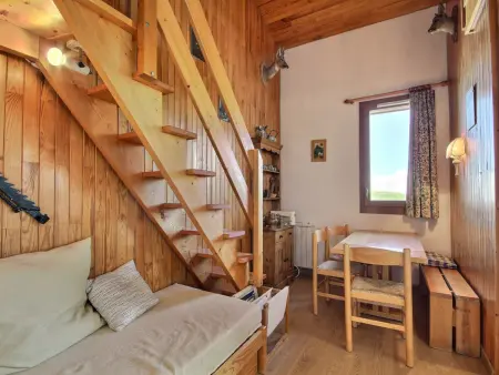 Duplex cosy au pied des pistes pour 6 personnes, Appartement 6 personnes à Plagne Villages - Photo 10