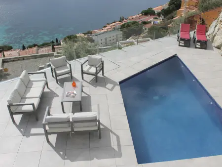 Élégante maison moderne avec piscine privée et vue mer - Roses - Photo 1