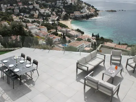 Élégante maison moderne avec piscine privée et vue mer - Roses - Photo 4