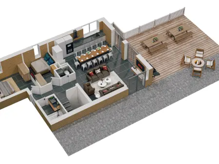 Chalet d'exception au Corbier pour 14 pers., WiFi, Parking - Photo 17