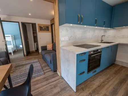 Bel appartement rénové à Plagne Bellecôte pour 7 personnes, proche télécabine - Photo 8