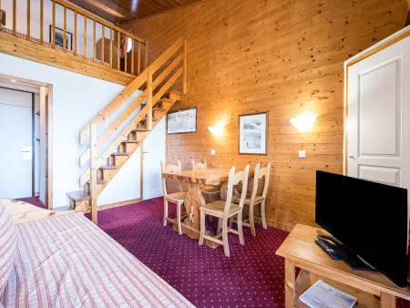 Charmant appartement 4 pers avec mezzanine, proche pistes à Plagne Villages - Photo 3