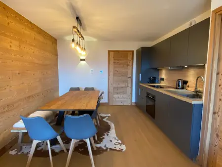 Appartement 4P Neuf 8 Pers, Animaux Ok, Parking, Appartement 8 personnes à Hauteluce - Photo 8