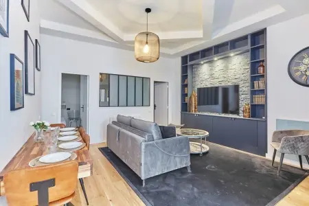 REUNION NEW, Superbe Loft AC Paris Père Lachaise 3 ch - Photo 5