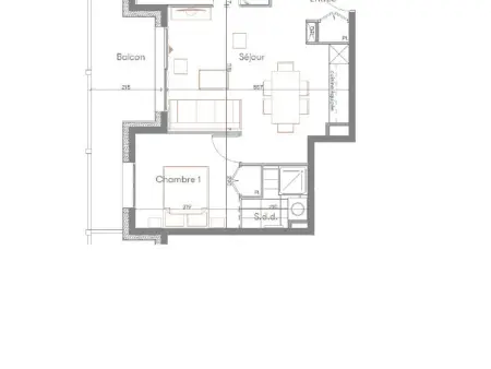 Appartement neuf 3 pièces, 6 pers, terrasse, parking, Les Saisies - Photo 3