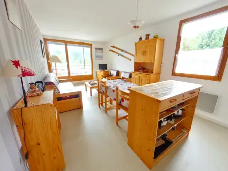 Charmant appart. 6 pers, loggia vitrée aux Rousses - Photo 3