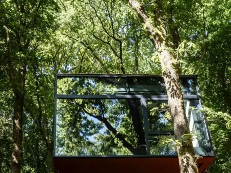 Cabane dans les arbres, Une cabane dans les arbres au cœur de La Roche - Photo 18