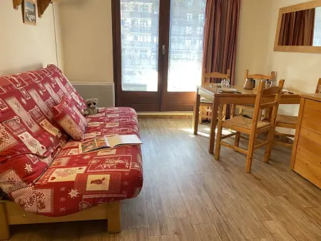 Studio montagne 4 pers, Sud, Ski aux pieds, Appartement 4 personnes à Risoul - Photo 9