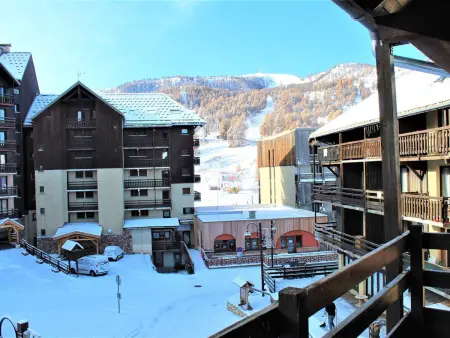 Studio montagne 4 pers, Sud, Ski aux pieds, Appartement 4 personnes à Risoul - Photo 13