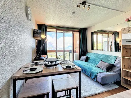 Studio cosy  Skis aux pieds  Balcon vue montagne - Photo 12