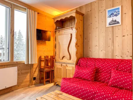 Studio rénové à Avoriaz, 3 pers, balcon sud, Appartement 3 personnes à Avoriaz - Photo 1