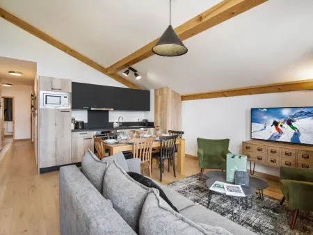 Confort et calme à Nantailly, T3 pour 6 pers., Appartement 6 personnes à Les Saisies - Photo 1