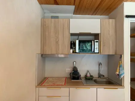Studio rénové 4 pers, balcon, vue forêt Montagne - Photo 2