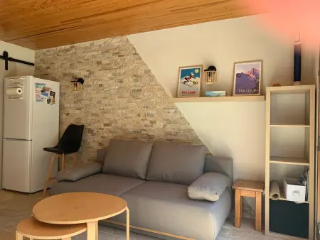 Studio rénové 4 pers, balcon, vue forêt Montagne - Photo 6