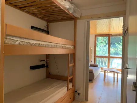 Studio rénové 4 pers, balcon, vue forêt Montagne - Photo 8