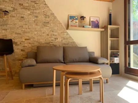 Studio rénové 4 pers, balcon, vue forêt Montagne - Photo 9