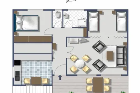 21635, Appartement dans un petit complexe de vacances - Photo 27