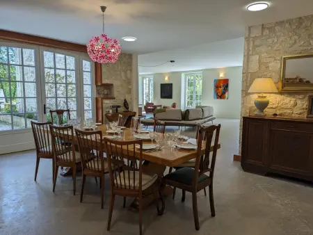 Grande maison avec piscine privée, wifi et animaux acceptés pour 15 pers. - Photo 22