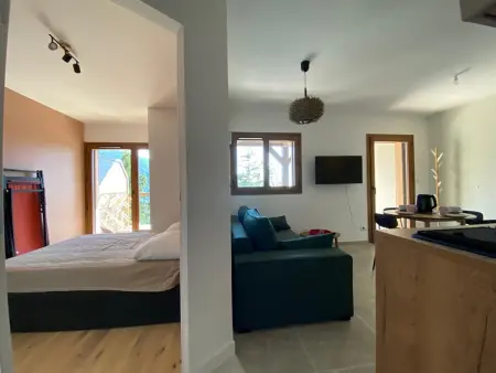 Appartement moderne 2 pièces + cabine, 4 personnes, parking - Photo 7