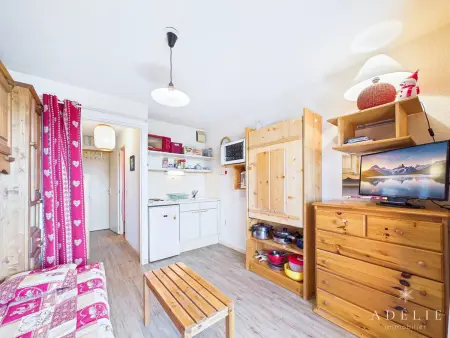 Studio idéal au pied des pistes avec parking, Appartement 4 personnes à Montvalezan La Rosière - Photo 3