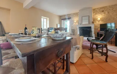Charmante Maison, Maison 8 personnes à Saint Aubin de Cadelec - Photo 3