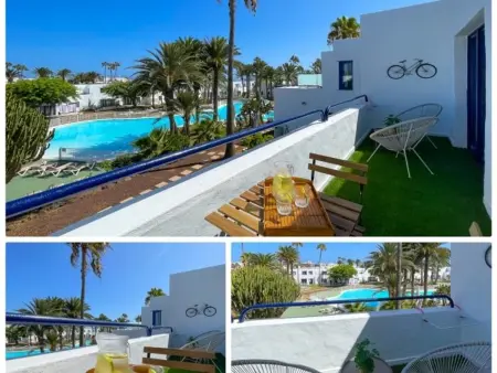 Appartement agréable à Corralejo - Vue piscine - Photo 1