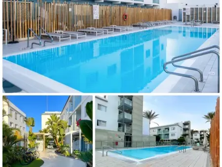 Appartement lumineux avec vue sur piscine à Corralejo - Photo 2