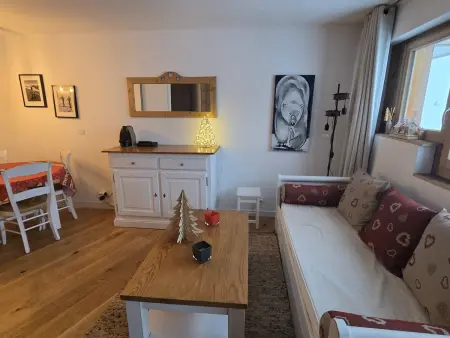 Charmant 2 pièces cabine 6 personnes, départ skis aux pieds - Photo 1