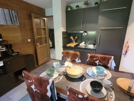 Appartement 4 pers, Les Gets avec piscine et garage - Photo 11