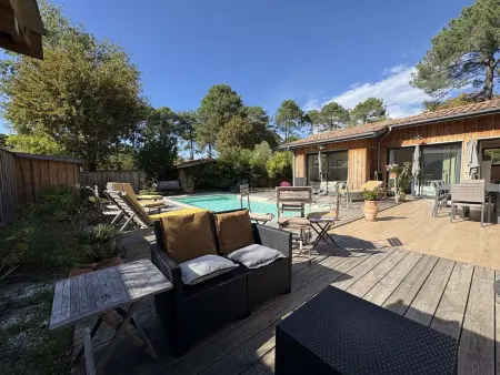 Villa paisible avec piscine chauffée et climatisation à Lège-Cap-Ferret - Photo 19