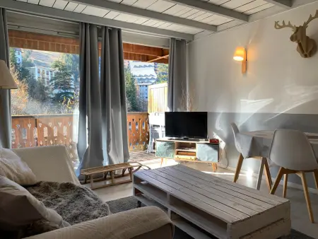 Studio spacieux à Pra-Loup 1600 | 4 pers, balcon, WIFI - Photo 8