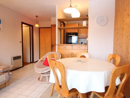 3 Pièces aux Carroz, 6 Pers, Terrasse, Parking, Appartement 6 personnes à Les Carroz d'Arâches - Photo 1