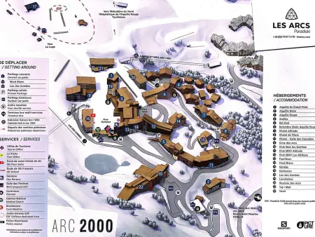 Studio 4 pers, Arc 2000, proche pistes, Appartement 4 personnes à Les Arcs 2000 - Photo 10