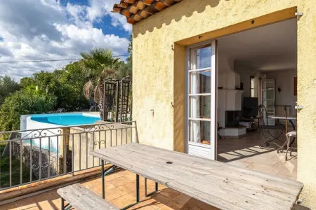 YJ-153-VEYANS, Maison climatisée 4 chambres/10 personnes avec piscine – 40 min de Cannes - Photo 55