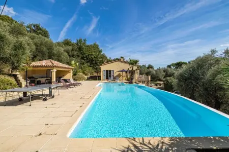 YJ-153-VEYANS, Maison climatisée 4 chambres/10 personnes avec piscine – 40 min de Cannes - Photo 99