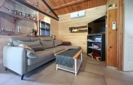 Chalet vue étang, Maison 4 personnes à Saint Paul les Fonts - Photo 3