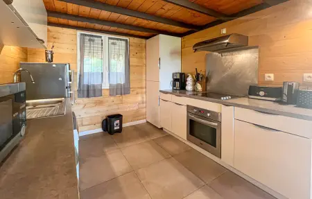 Chalet vue étang, Maison 4 personnes à Saint Paul les Fonts - Photo 9