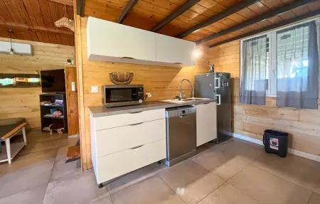 Chalet vue étang, Maison 4 personnes à Saint Paul les Fonts - Photo 11