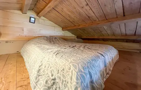 Chalet vue étang, Maison 4 personnes à Saint Paul les Fonts - Photo 14
