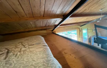 Chalet vue étang, Maison 4 personnes à Saint Paul les Fonts - Photo 15