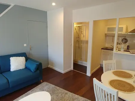 Appartement duplex à Portbail avec Wi-Fi inclus, proche de la mer - Photo 8