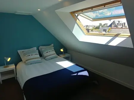 Appartement duplex à Portbail avec Wi-Fi inclus, proche de la mer - Photo 9