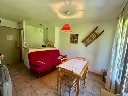Studio cabine pour 4, proche pistes avec parking - Photo 3