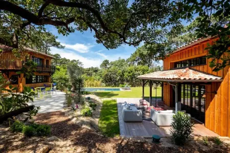 Villa Sylvestre, Villa familiale de luxe près du bassin d'Arcachon - Photo 46