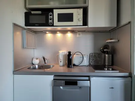 Studio 4 pers rénové, vue vallée, proche pistes - Photo 8